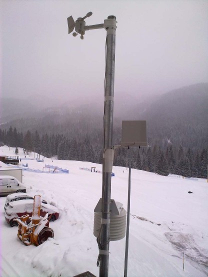 Stazione meteo Selva di Cadore - sensori